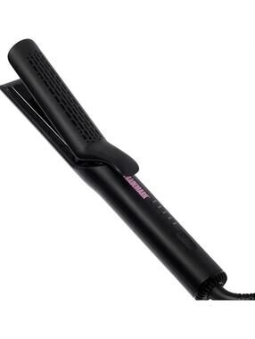 Trademark Beauty Sunny Styler 2-in-1 airflow styling iron in black and pink